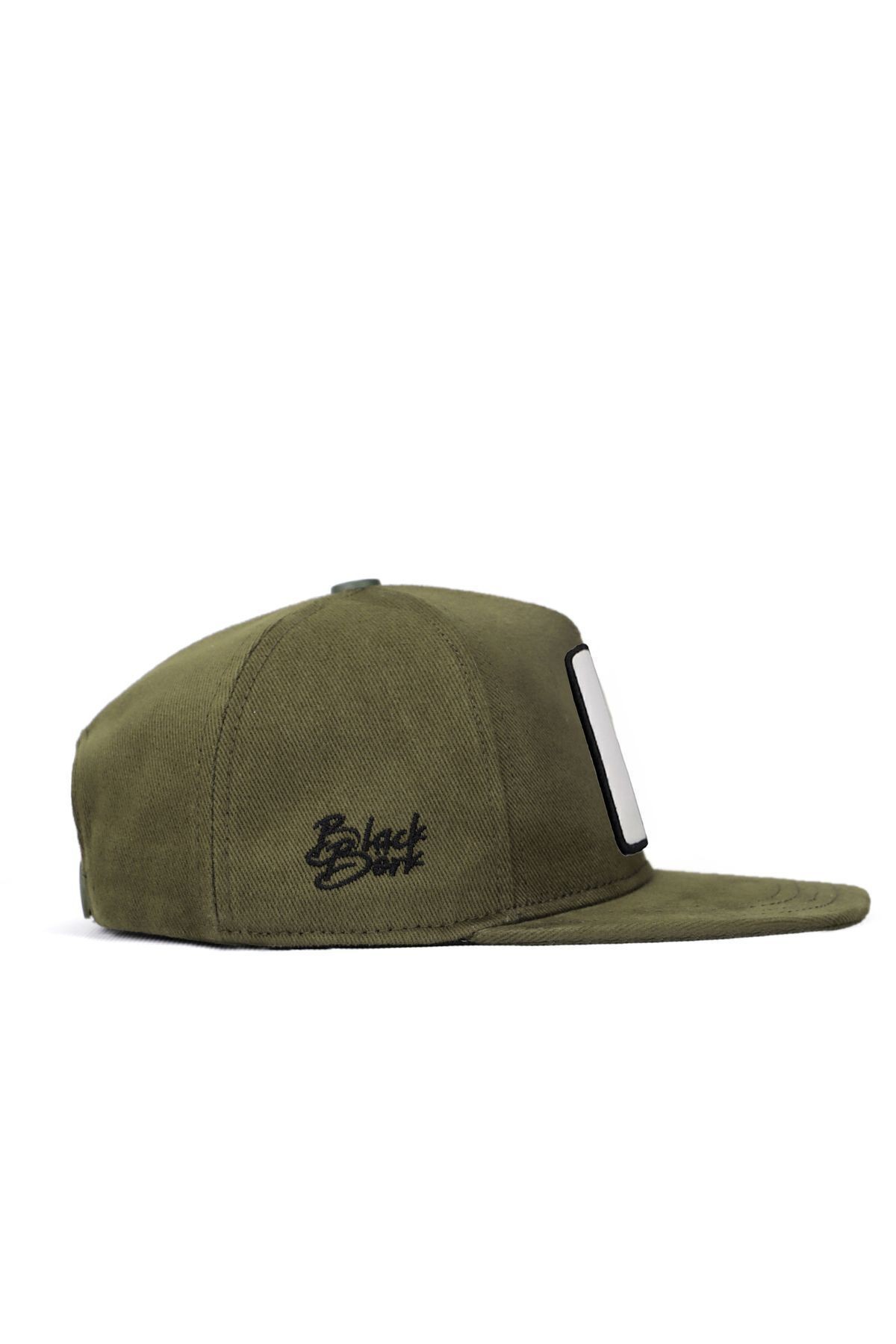 Hip Hop Kids Panter Logolu Haki Çocuk Şapka