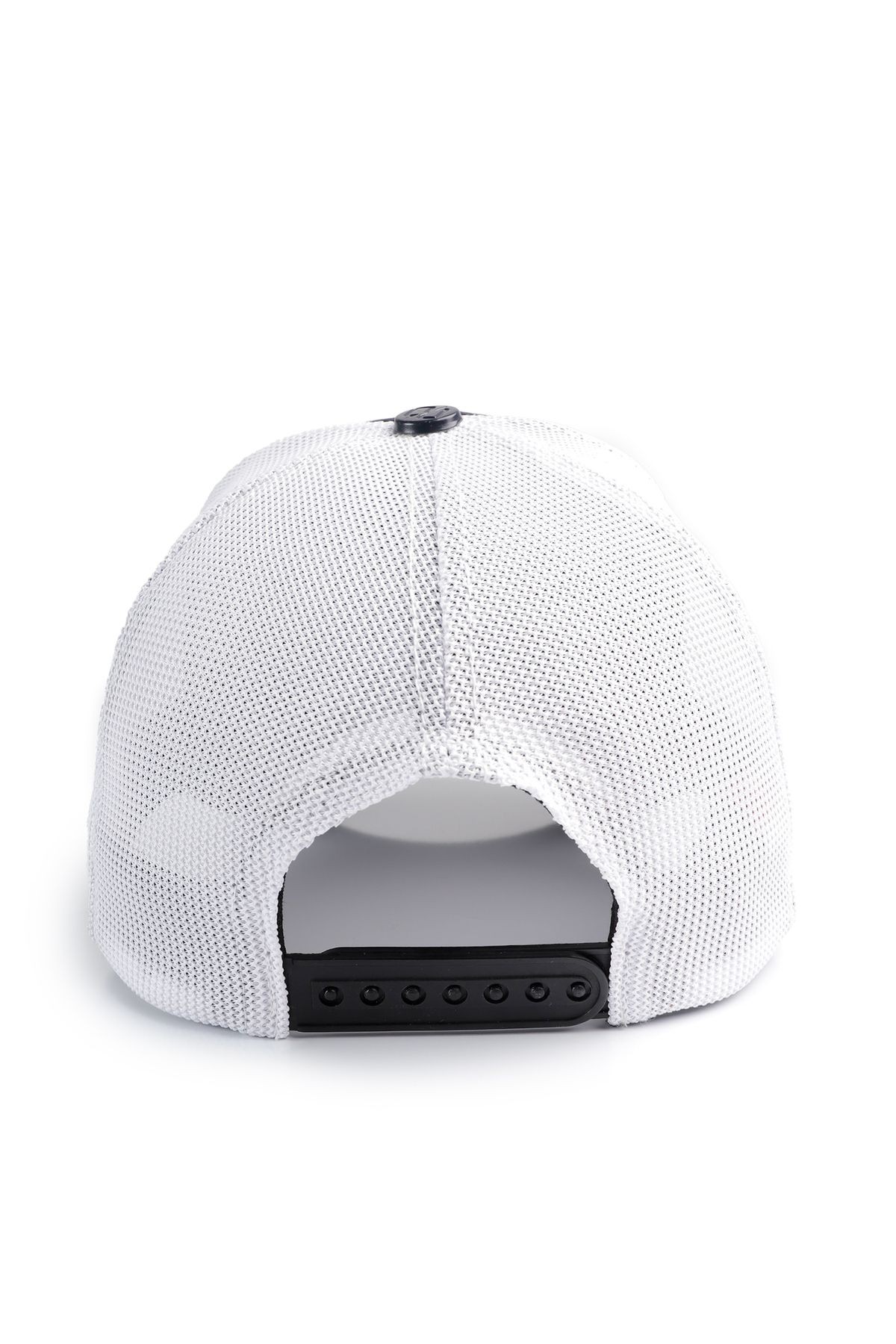 Wake Up Logolu Lacivert-Beyaz Trucker Şapka
