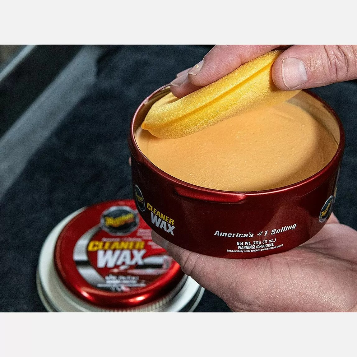 Meguiars Cleaner Wax Temizleme Koruma Katı Wax 311 gr