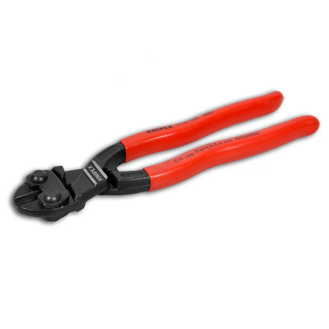 Knipex Fosfat Kaplama 200 mm CoBolt Kompakt Mafsallı Keski Siyah 71 01 200
