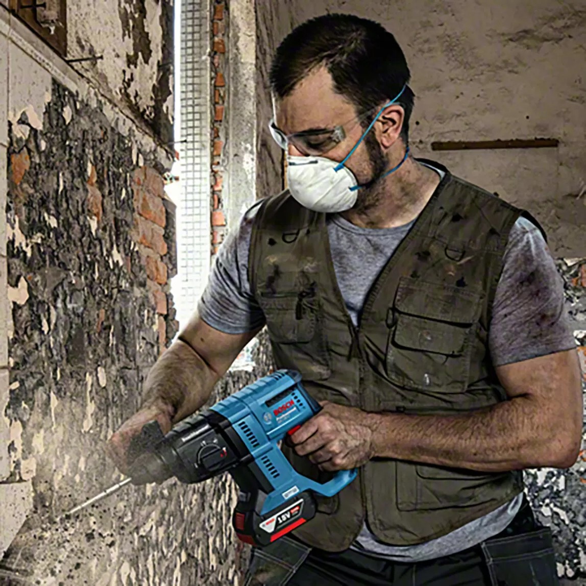 Bosch Profesyonel GBH 180-LI 18V Çift Akülü Kırıcı Delici Matkap