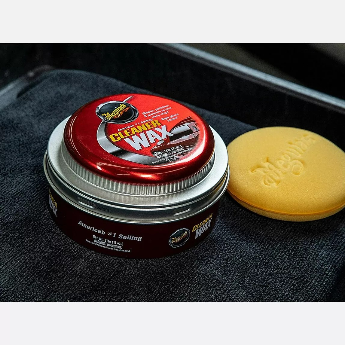 Meguiars Cleaner Wax Temizleme Koruma Katı Wax 311 gr