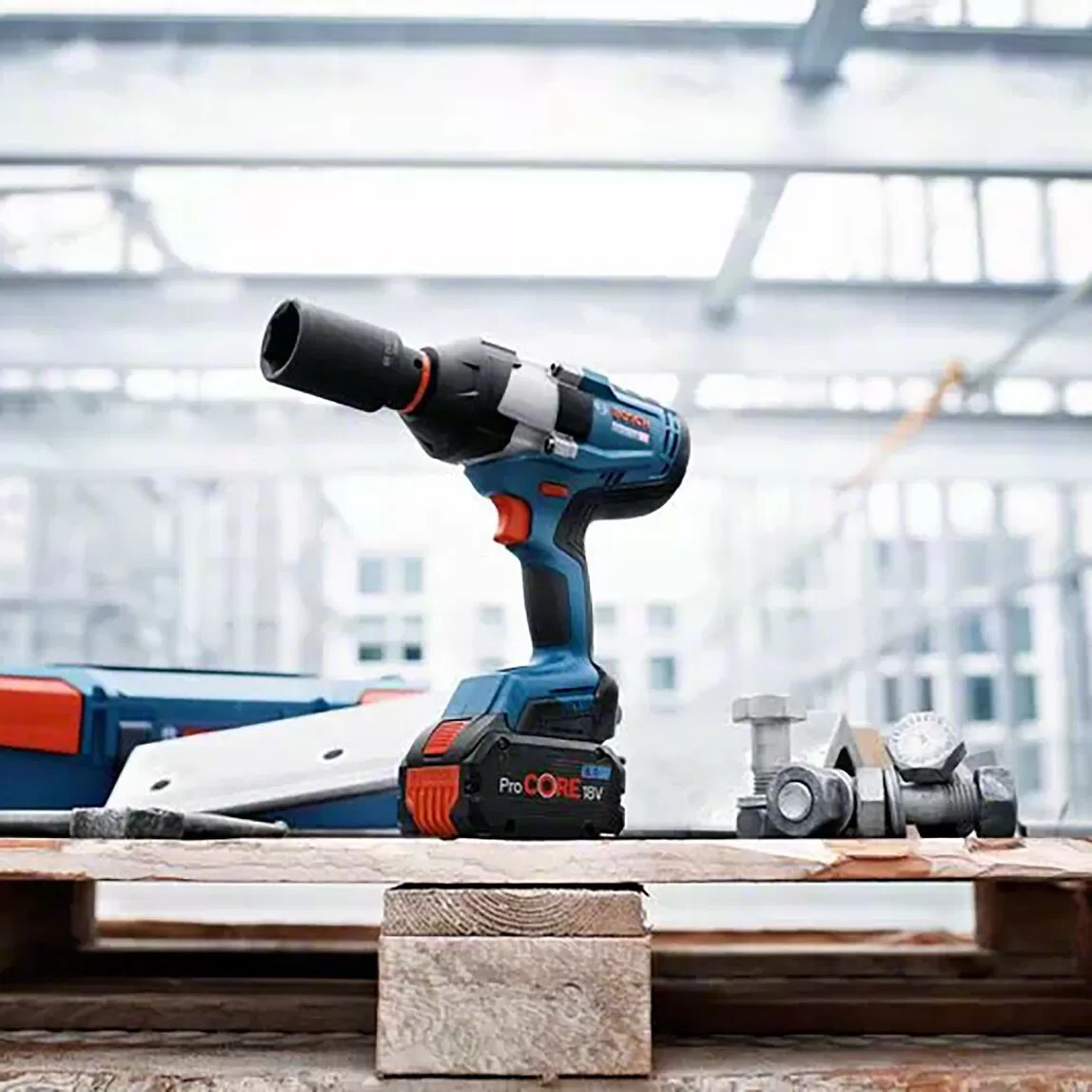 Bosch Profesyonel GDS 18V-1050 H 5 Ah Çift Akülü Li-on Darbeli Akülü Vidalama