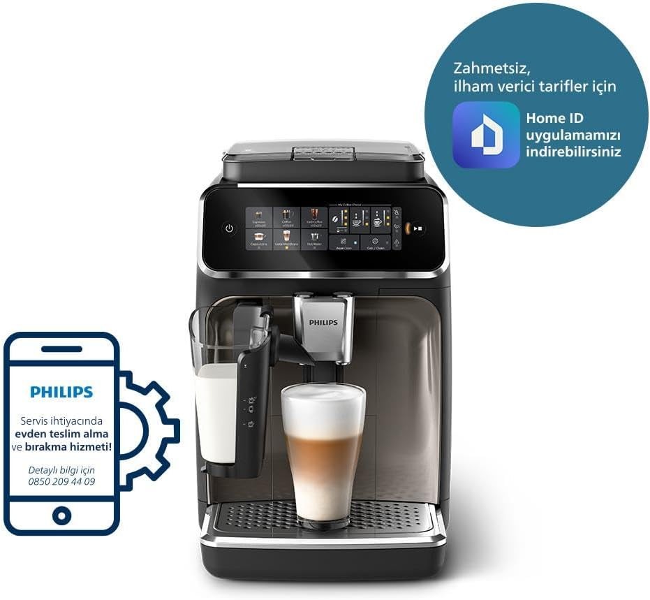 Philips 3300 Serisi LatteGo Tam Otomatik Espresso Makinesi