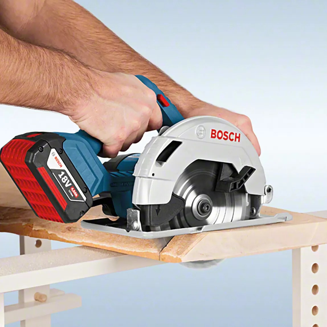 Bosch Profesyonel GKS-18V-57 18V 165 mm Solo Akülü Daire Testere(Aküsüz)