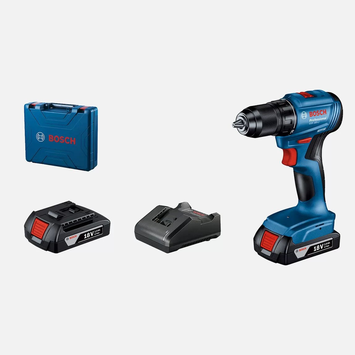 Bosch GSR 185-LI 2x2.0 Ah Akülü Vidalama