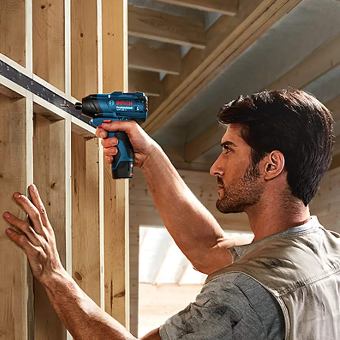 Bosch Profesyonel GDR-120-LI 12V 2Ah Li-ion Akülü Darbeli Somun Sıkma Makinesi
