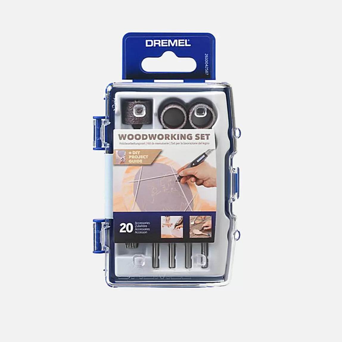 Dremel Ahşap İşleri Aksesuar Seti 20 Parça