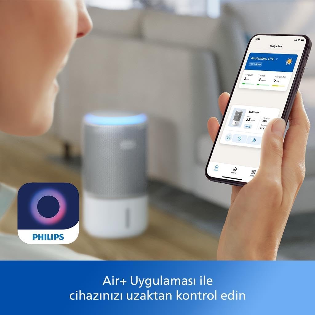 Philips 3400 Serisi Pureprotect Water 2in1 Hava Temizleyici Ve Nemlendirici AC3420/10