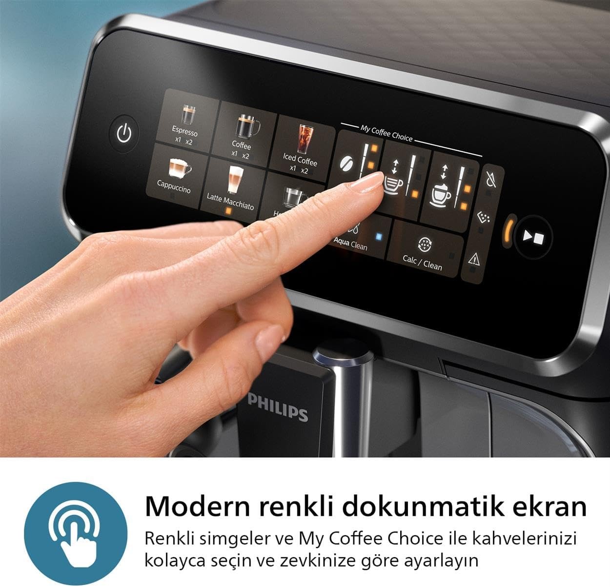 Philips 3300 Serisi LatteGo Tam Otomatik Espresso Makinesi