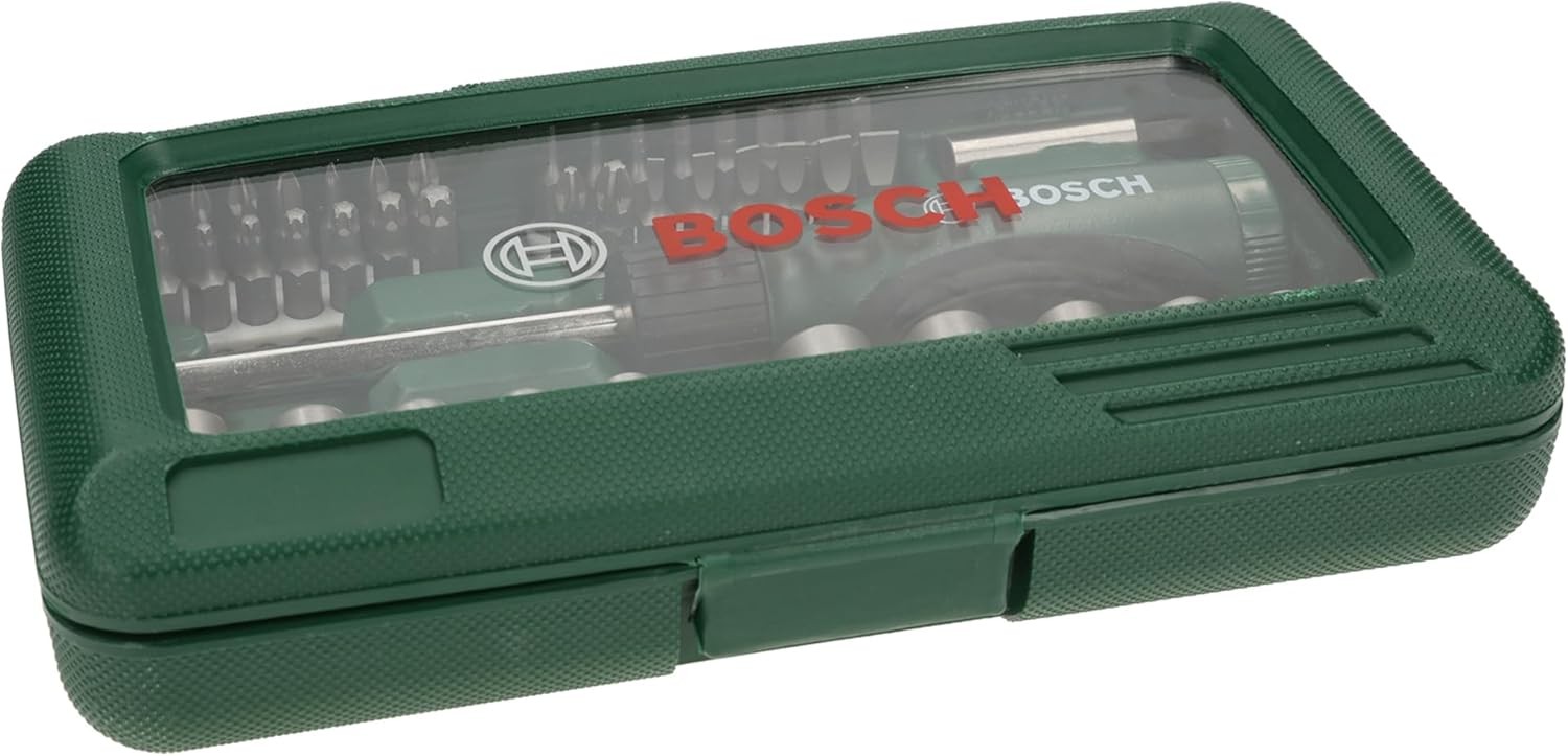 Bosch 46 Parça Tornavida, Vidalama Ve Lokma Uçlu Aksesuar Seti