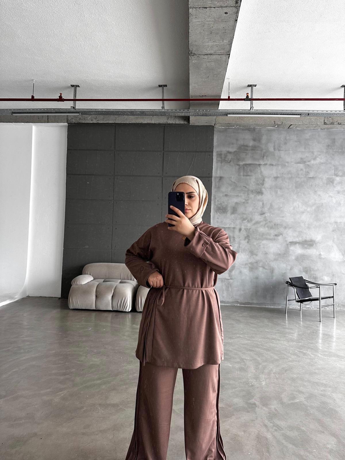 Pilise Takım - Kahverengi