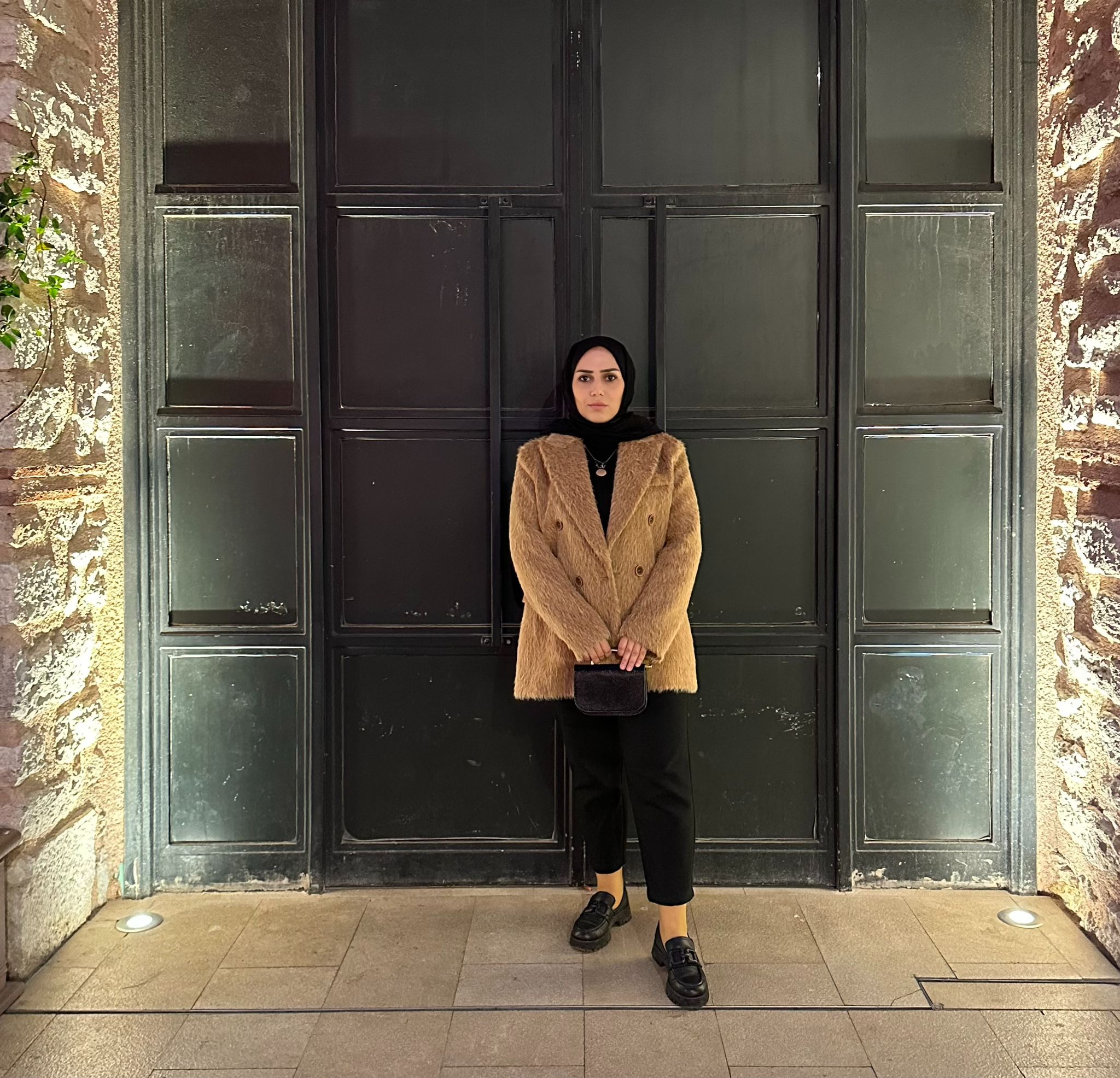 Sakallı Blazer Ceket  - Kahverengi