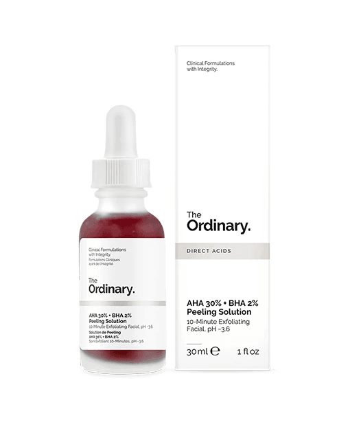 The Ordinary AHA 30% + BHA 2% Peeling Solution