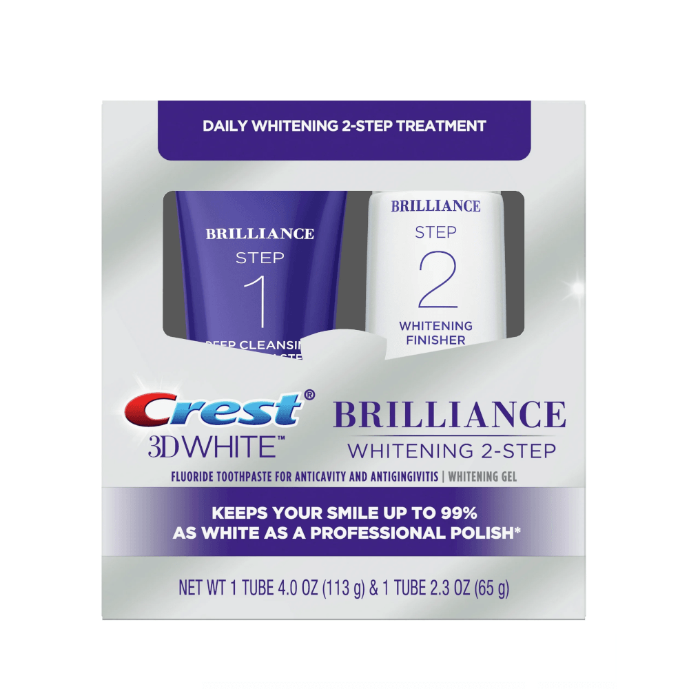 Crest 3D White Brilliance 2 Adımlı Beyazlatıcı Diş Macunu image