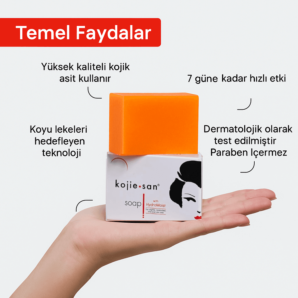 Kojie San Cilt Aydınlatıcı Kojik Asit Sabunu 1x135gr