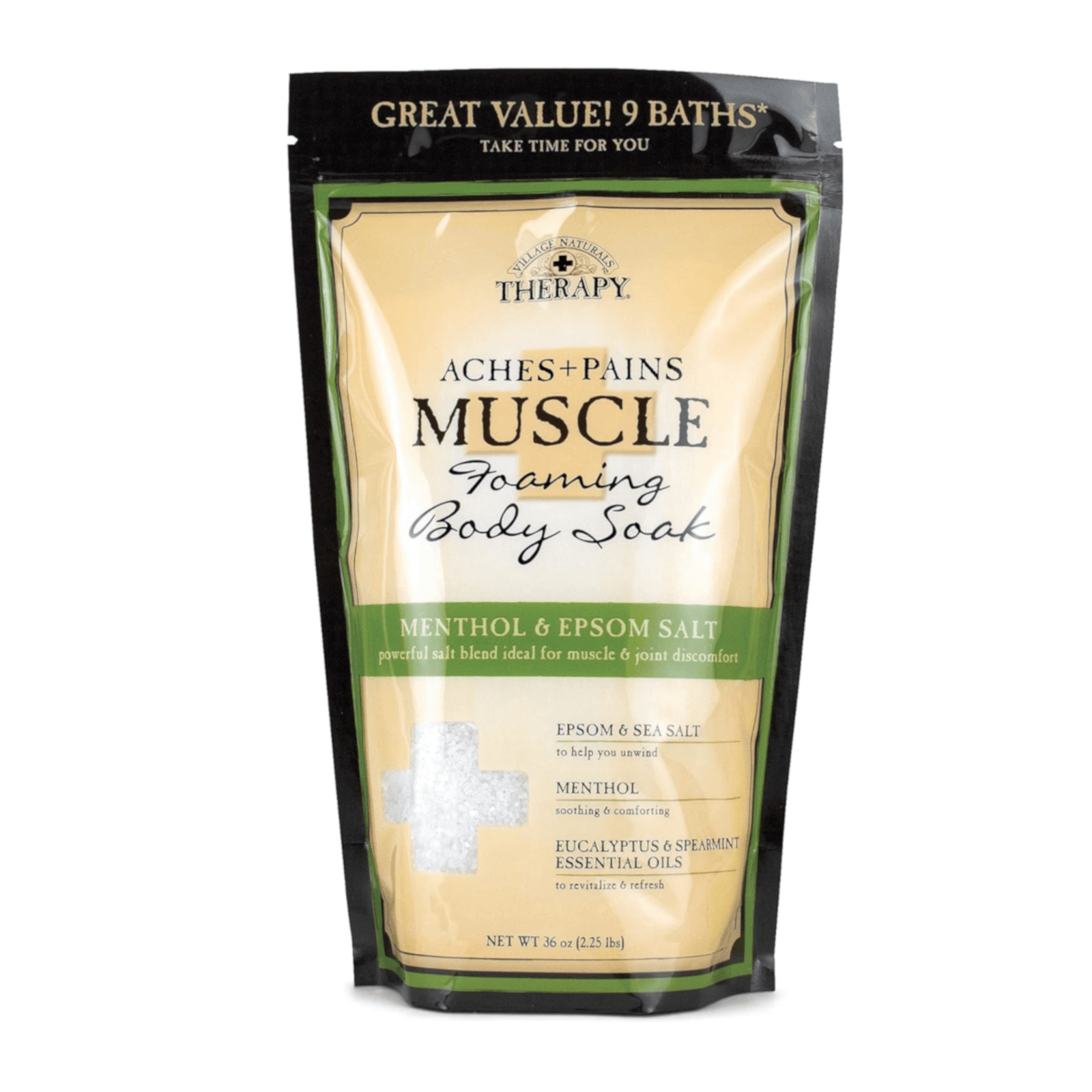 Village Naturals Therapy Muscle Deniz Tuzlu  Banyo Tuzu 1021 gr image