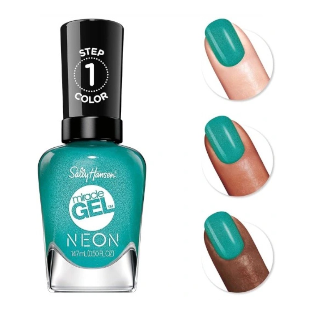 Miracle Gel Neon Oje Sea-riously Cool  14.7 ml image