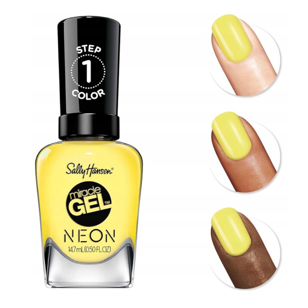 Miracle Gel Neon Oje  Lemon Drop Pop  14.7 ml image