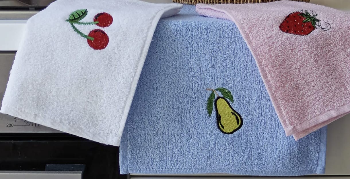 Frutti Mutfak Havlusu Seti 5'li 30x50cm | Mutfak Havlusu | Kurulama Bezi | El Havlusu | Çeyizlik |