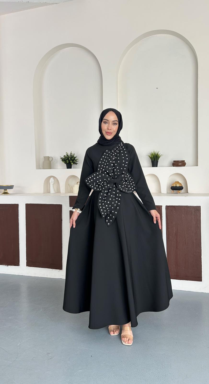 Angel elbise - Siyah