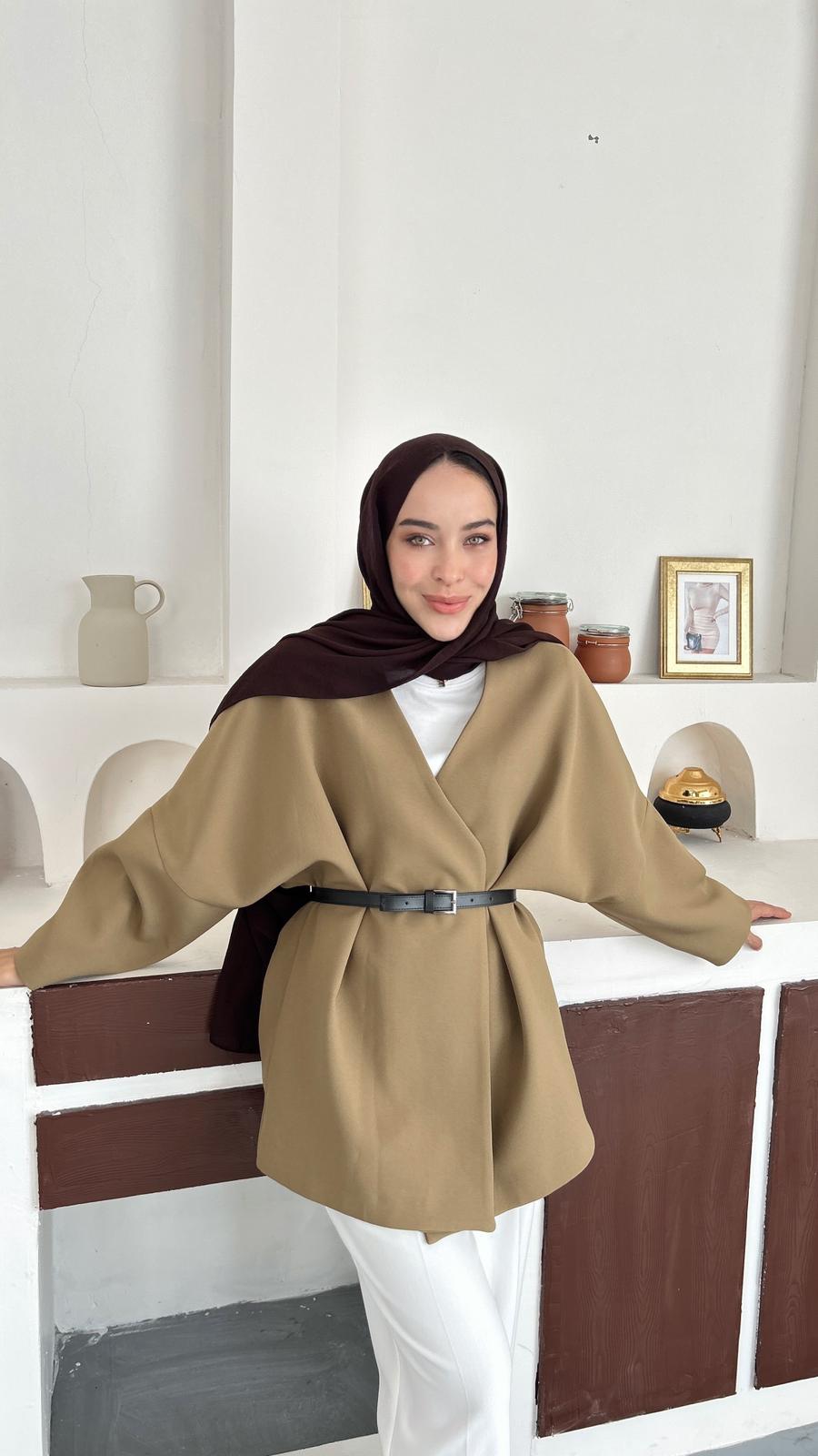 Kimono Ceket - Yeşil
