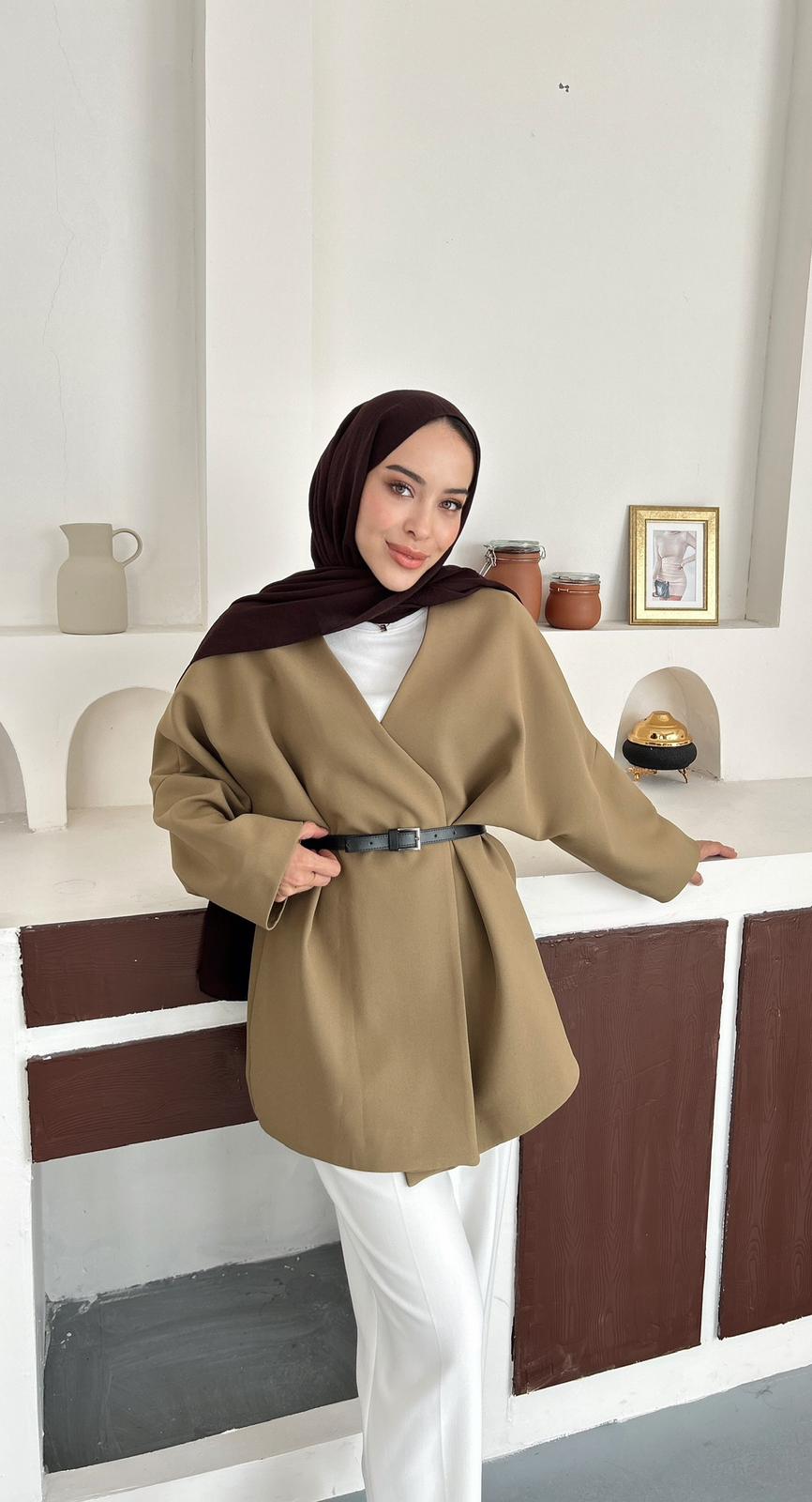Kimono Ceket - Yeşil