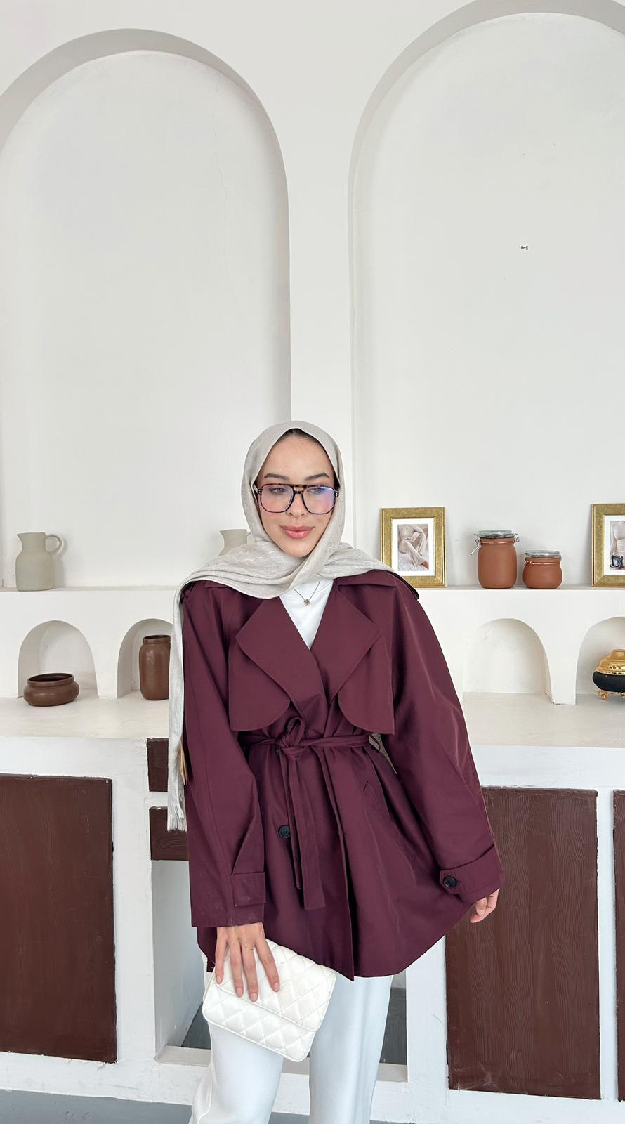 İsabel Trençkot - Bordo