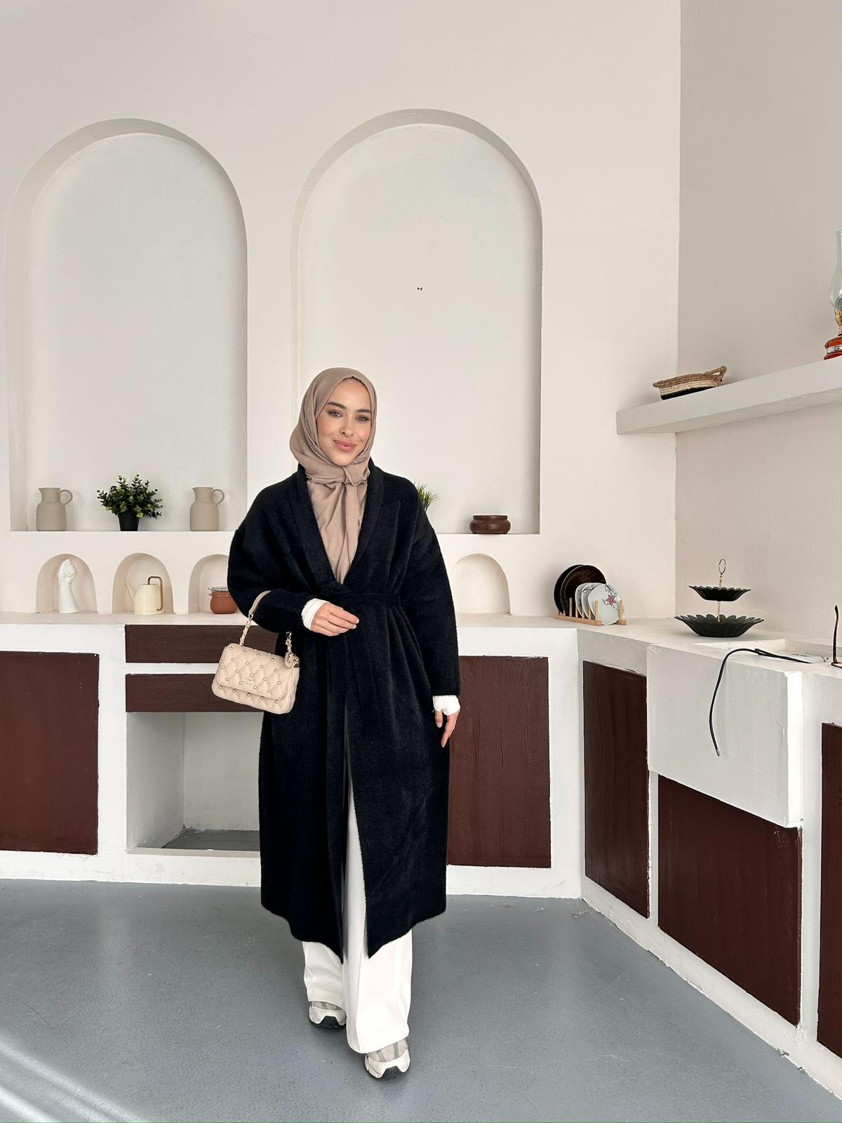 Angora Hırka - Siyah