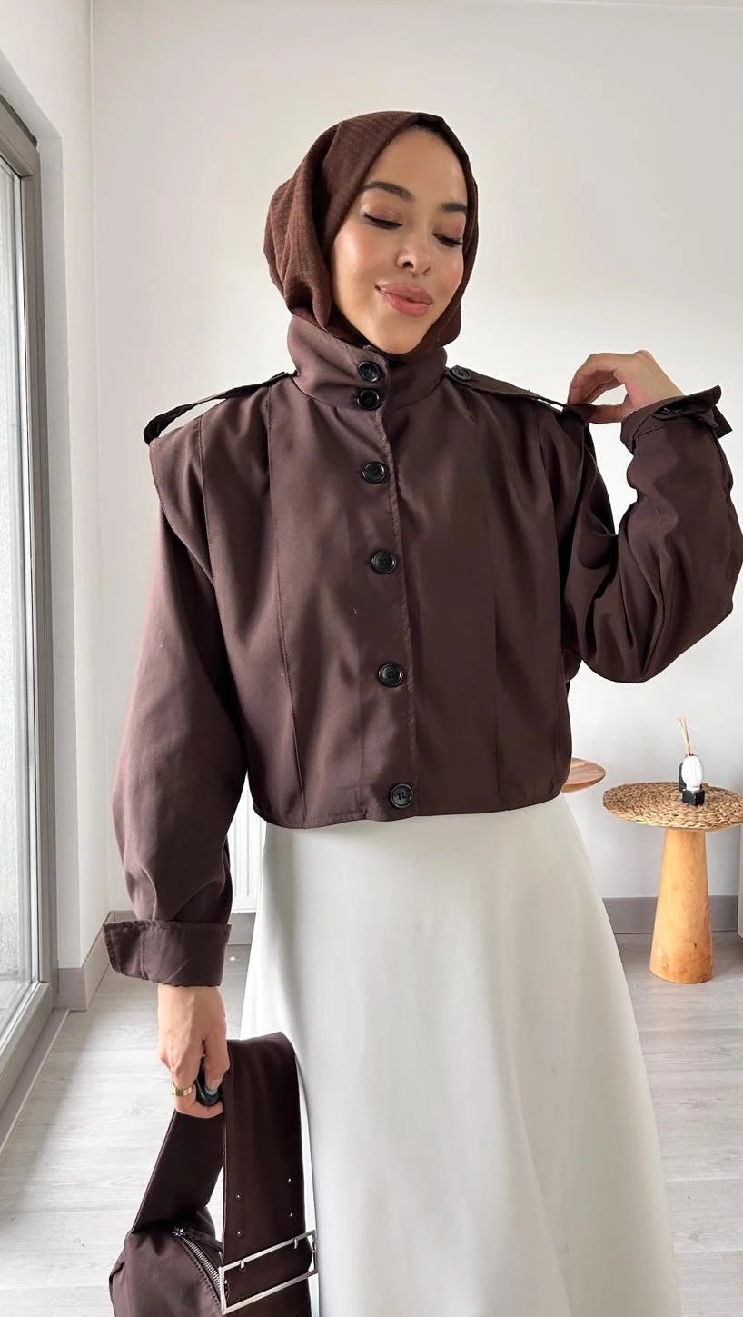 Bella trenç - Kahverengi