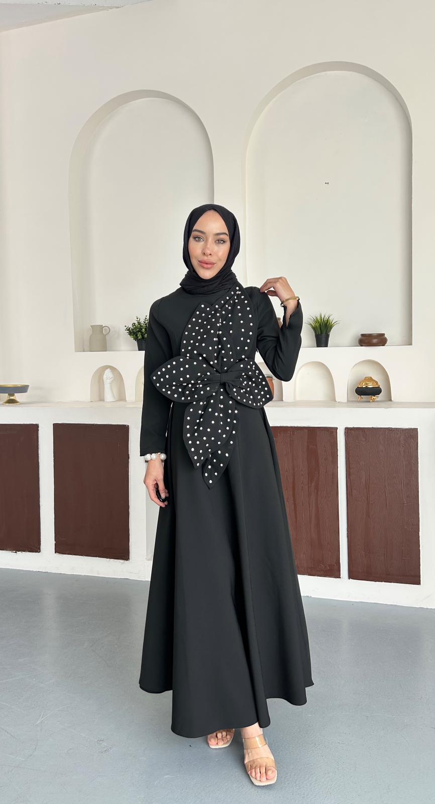 Angel elbise - Siyah