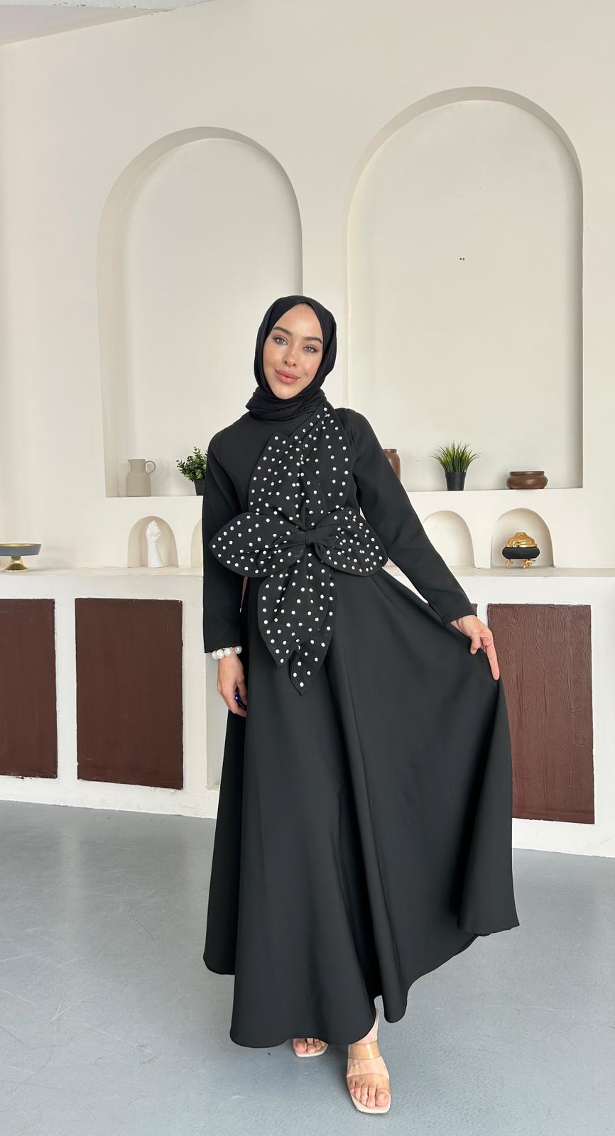 Angel elbise - Siyah