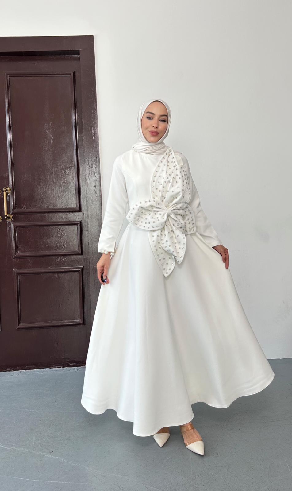 Angel elbise - Beyaz