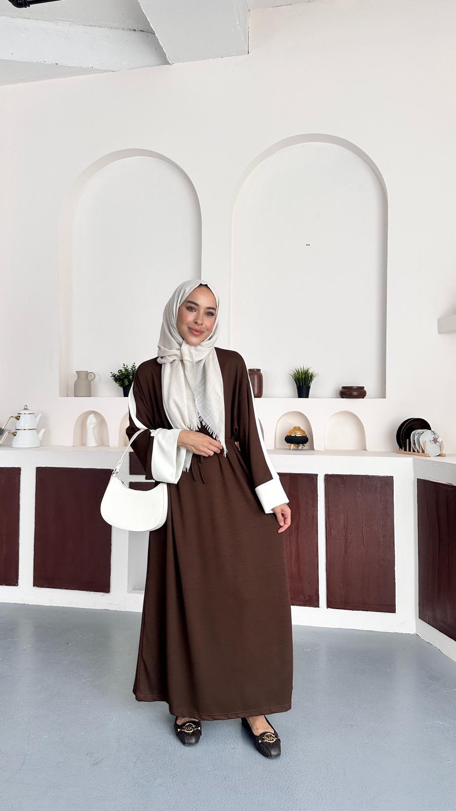 HENNA ELBİSE  - Kahverengi