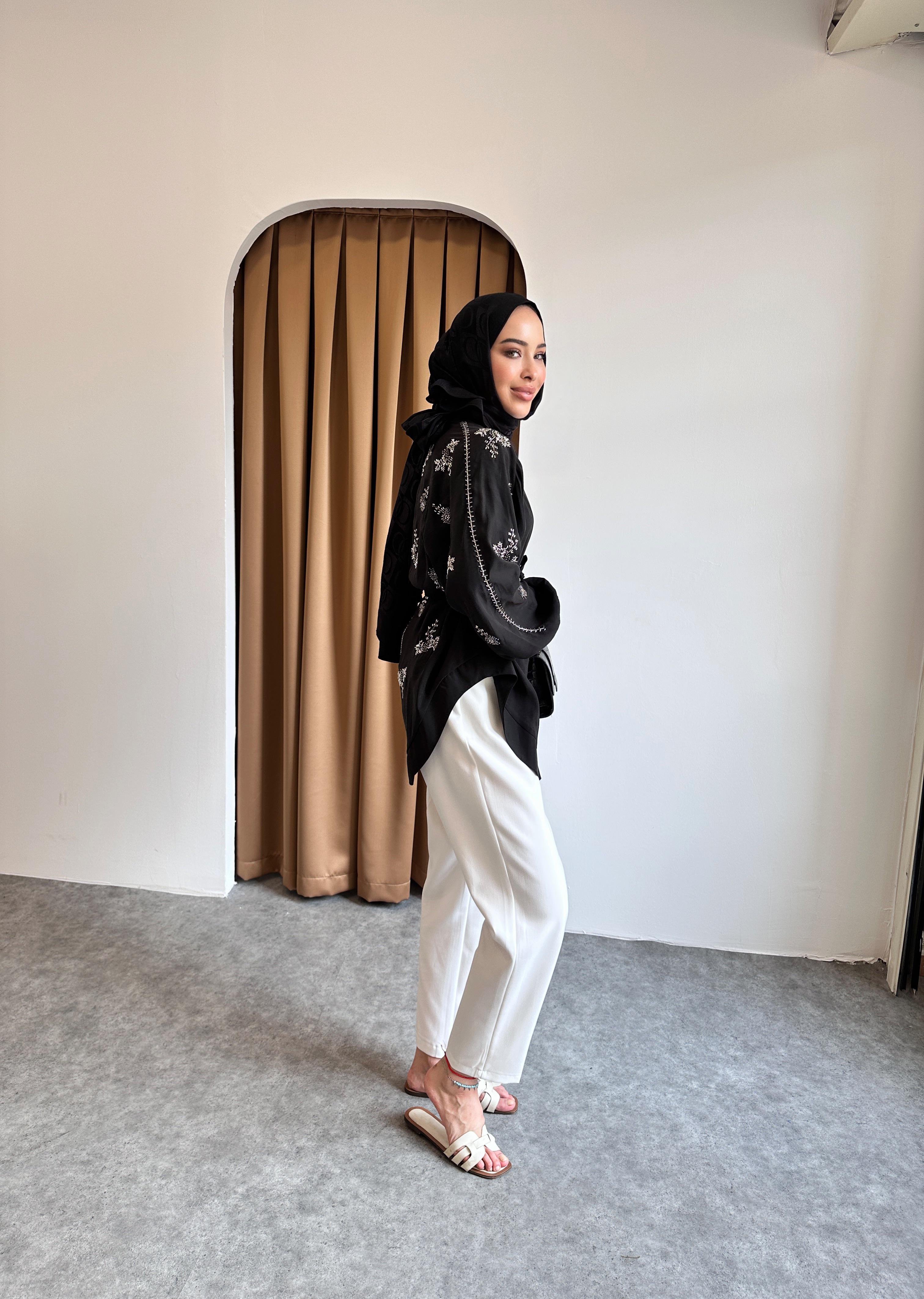 krep pantolon - 40