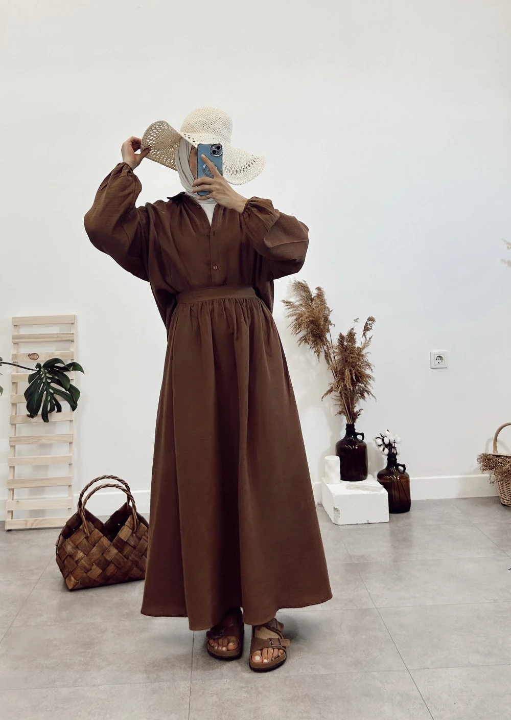 Müslin Etekli Takım