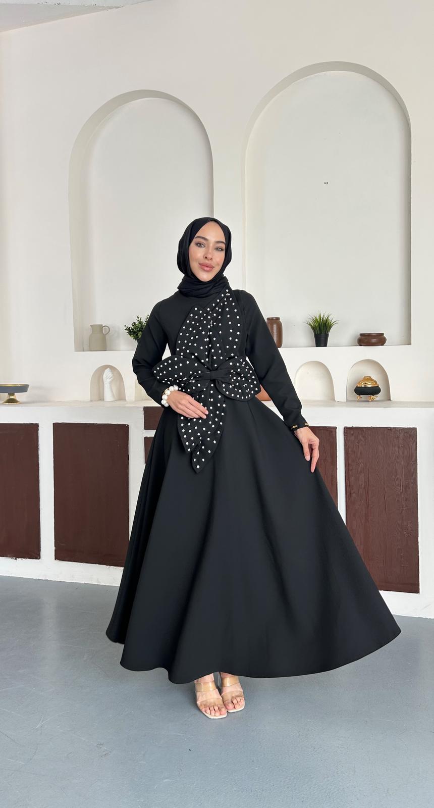 Angel elbise - Siyah