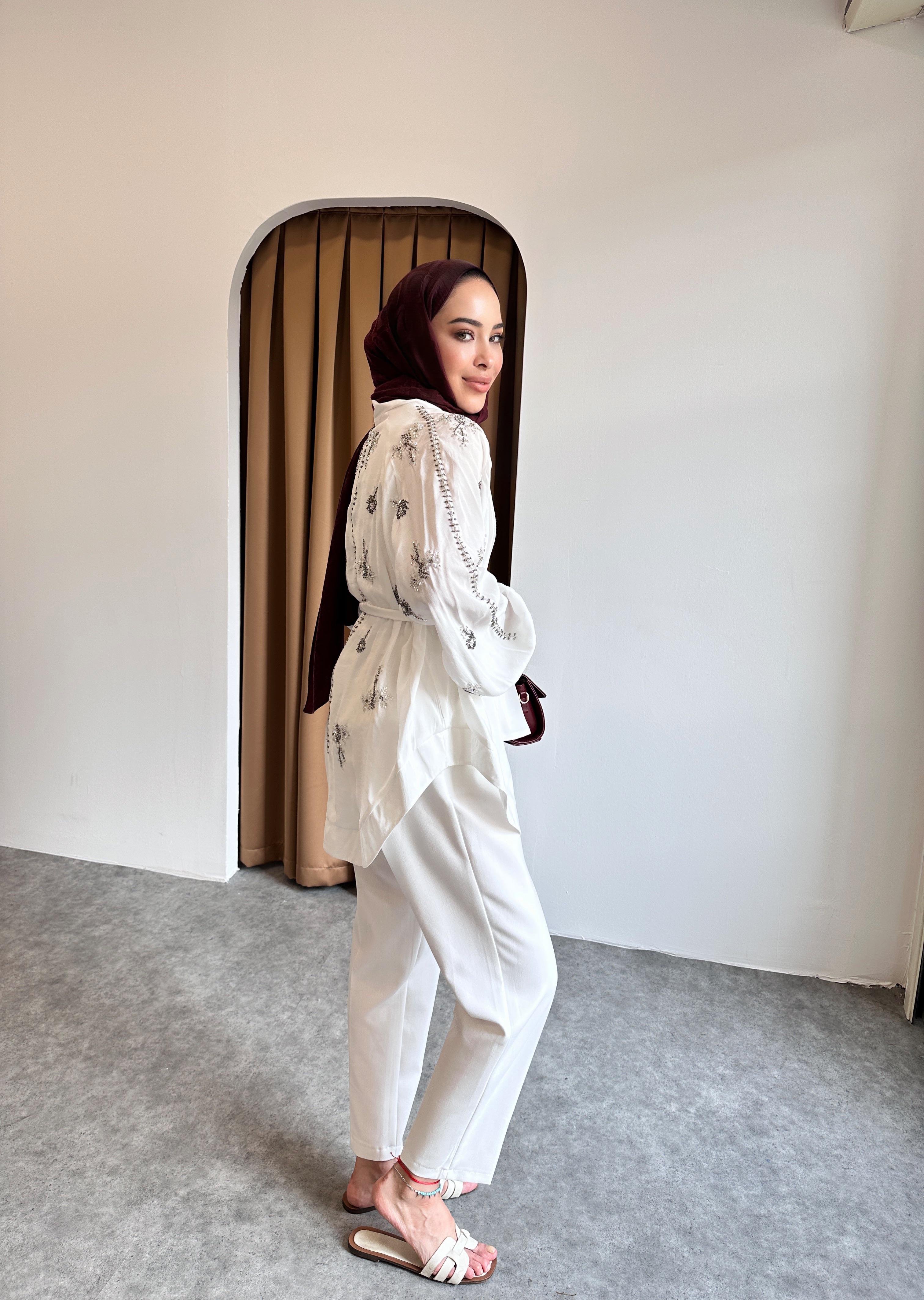 krep pantolon - 40