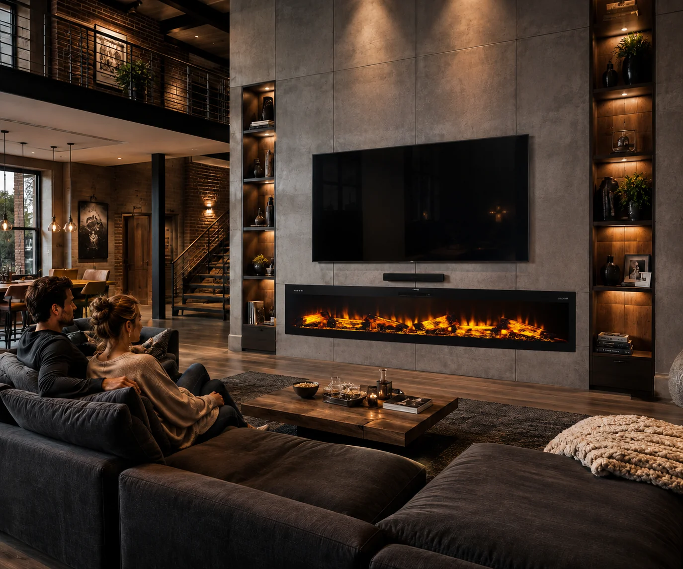 Korflame electric fireplace