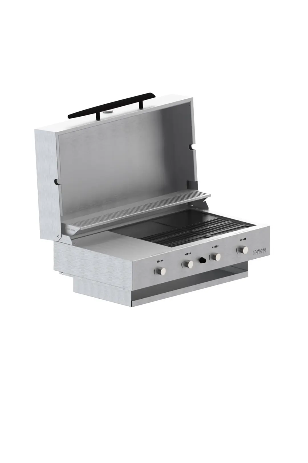 Pure Cook Module - Tezgah Üstü Gazlı Barbekü | Korflame