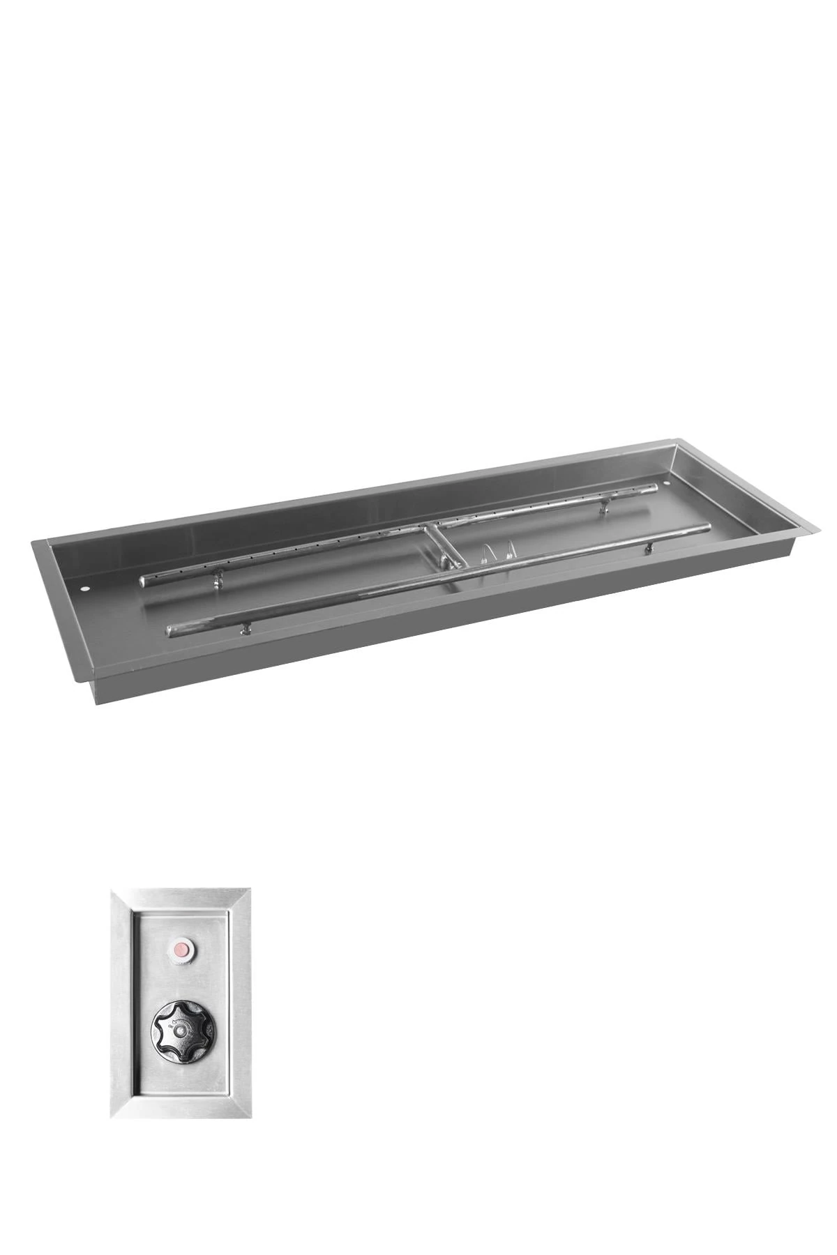Korflame 100 Cm Dikdörtgen Lpg Gazlı Brülör
