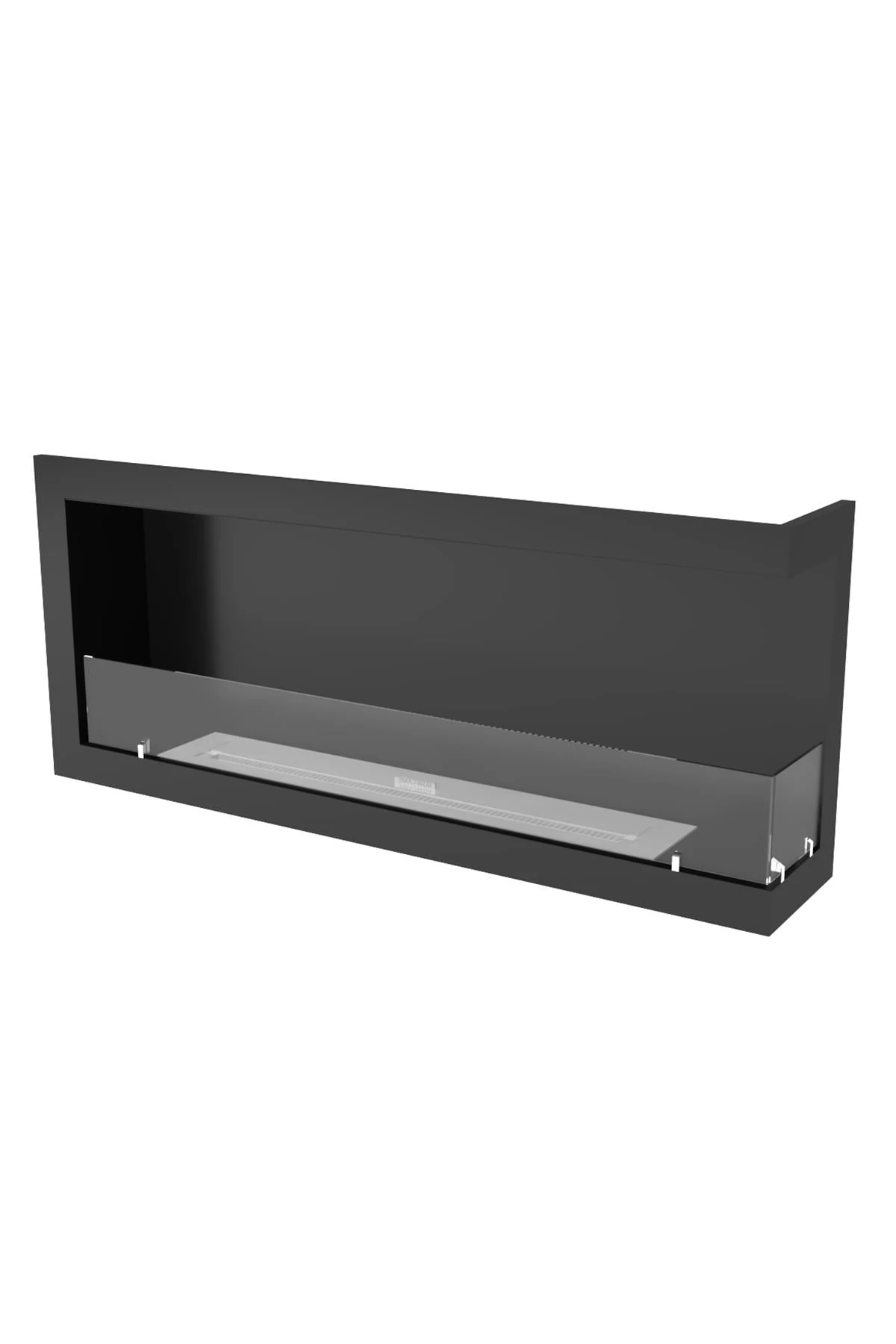 Korflame 130cm Sağ Açık Bioetanol Şömine