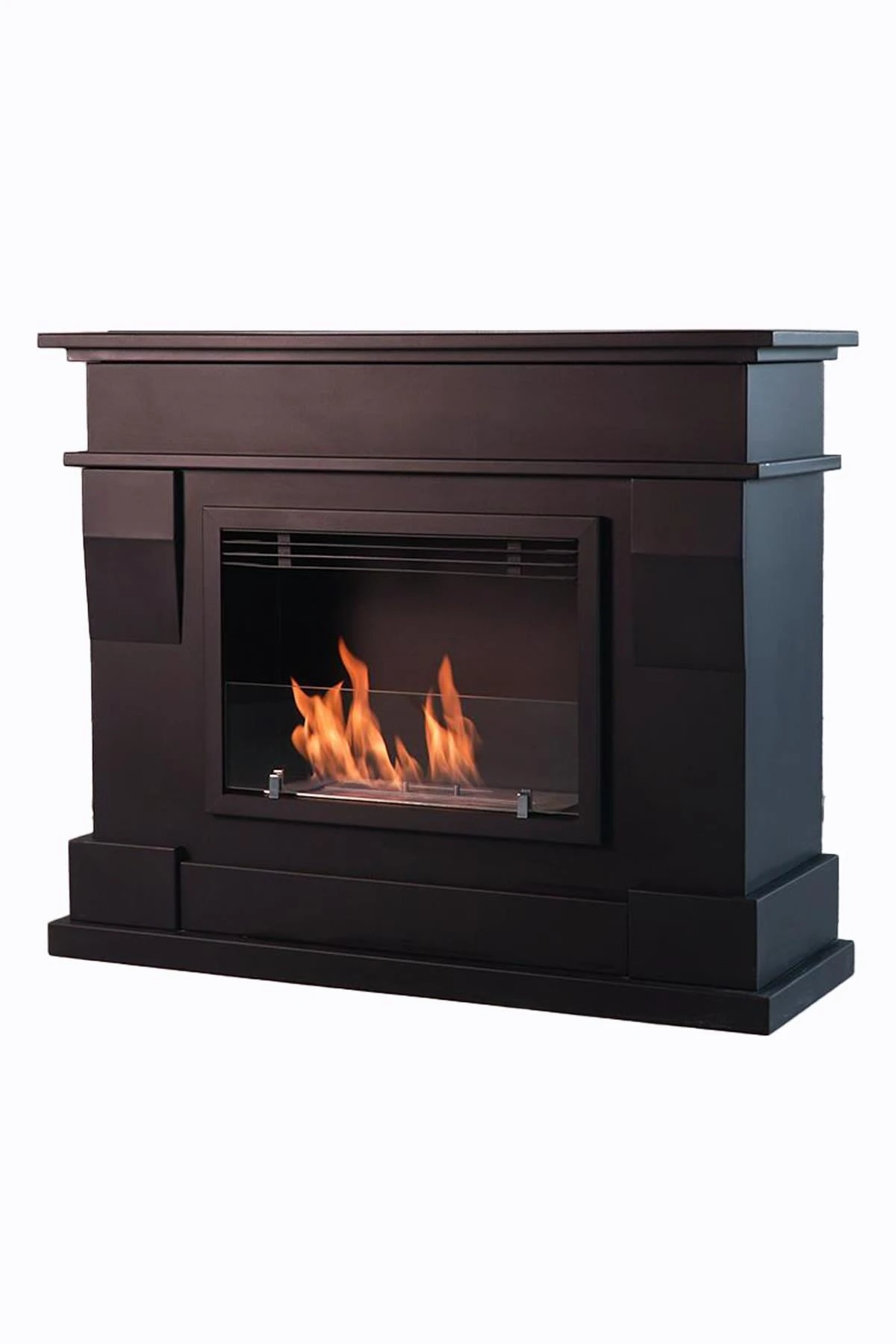 Korflame Legno Siyah Bioetanol Şömine