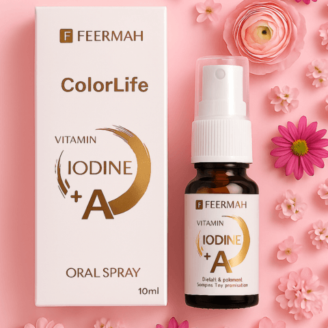 Colorlife Vitamin A + Iyot Içeren Kolay Kullanım Sprey Takviye