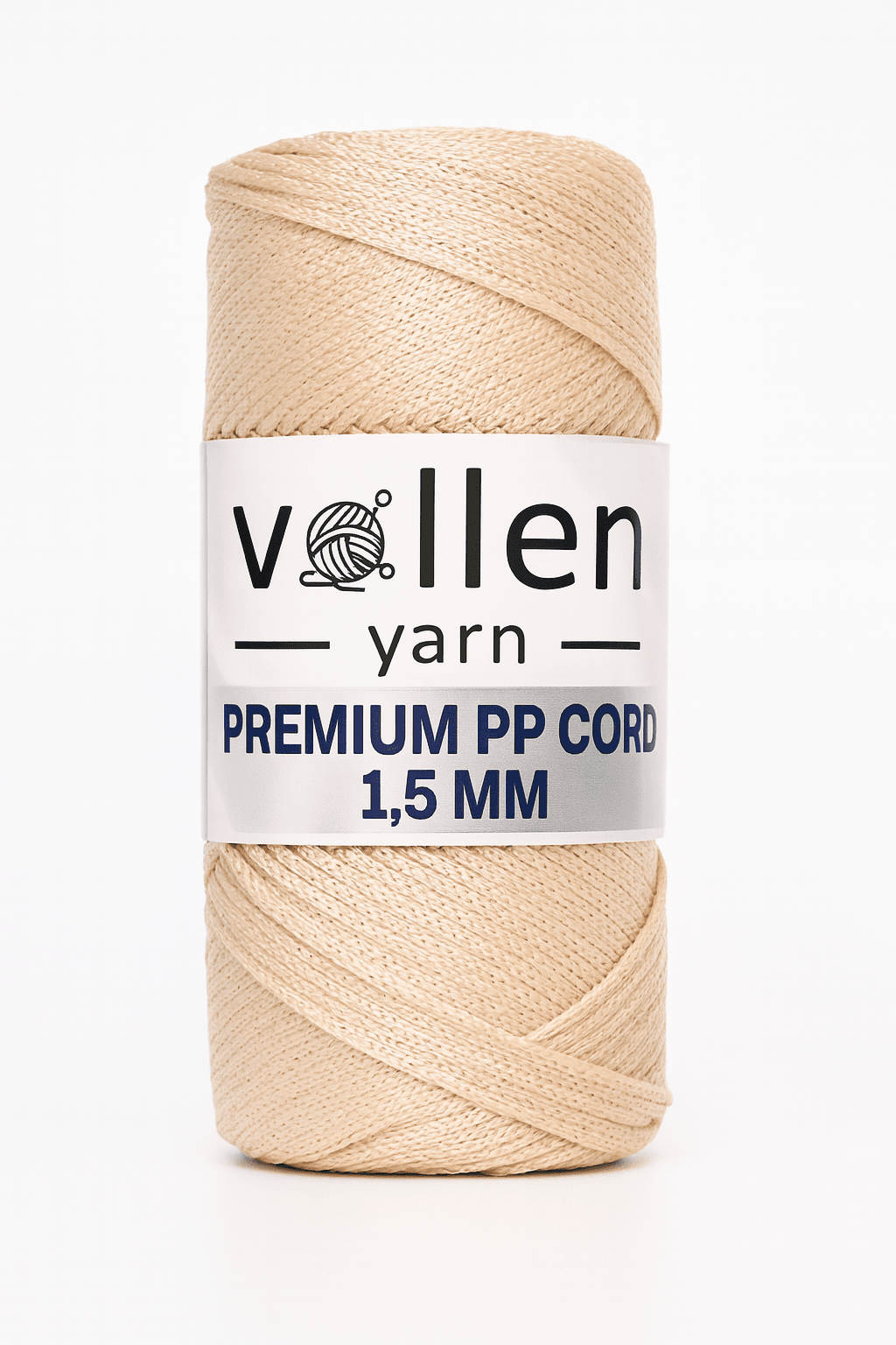 Vollen Yarn 1.5mm Polyester Makrome İpi 100gr 150 mt