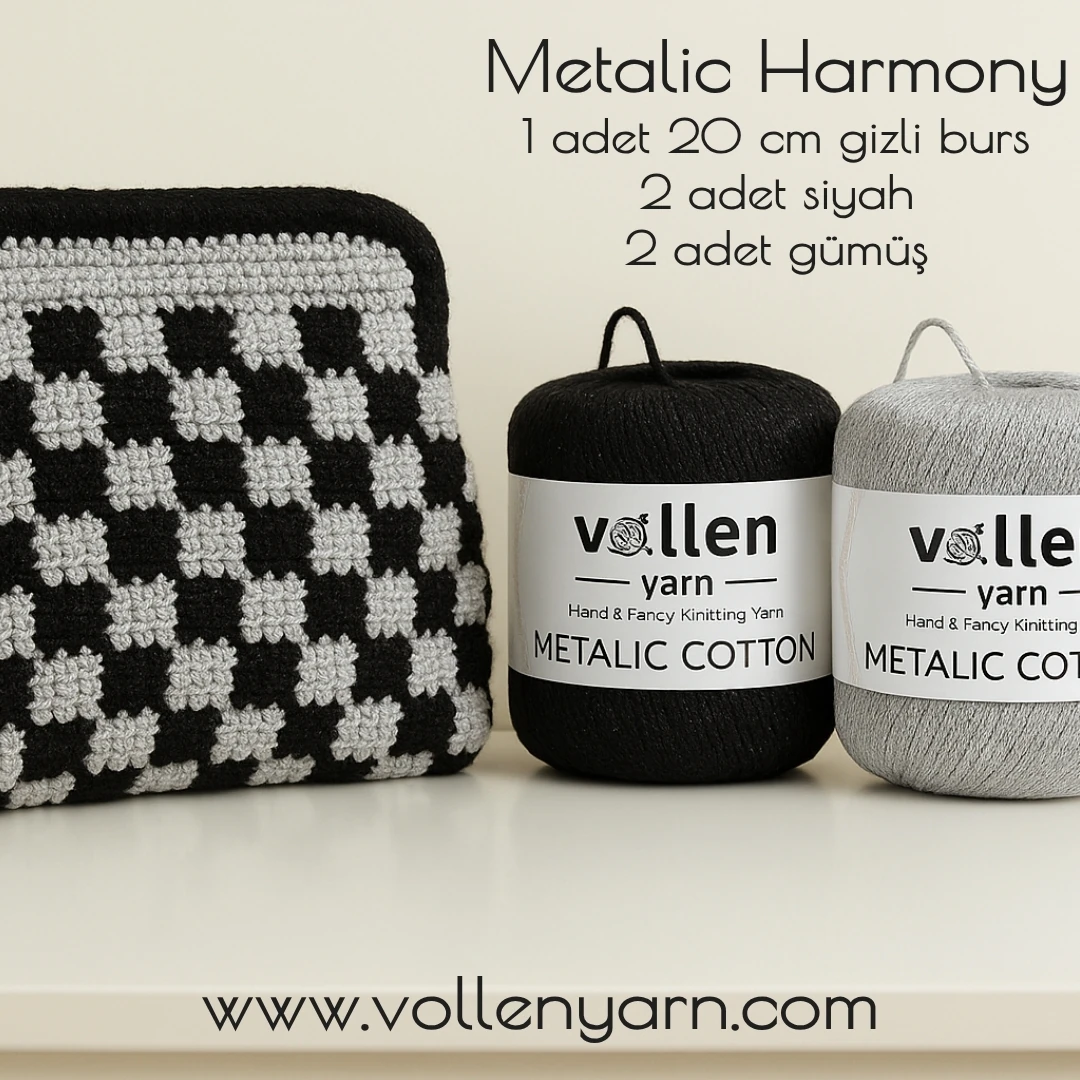 Metalic Harmony Çanta Kiti