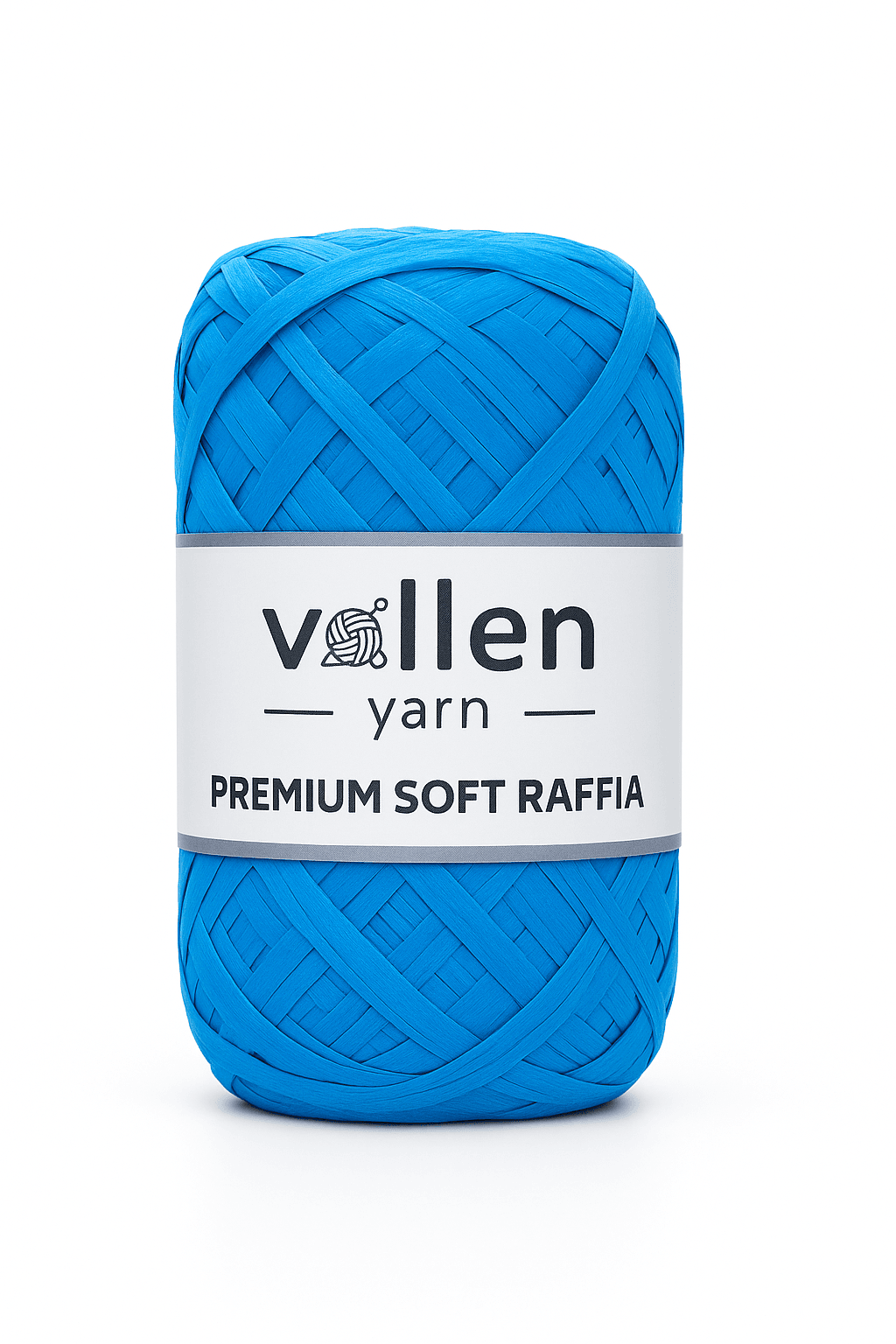 Premıum Softty Rafya, Doğal Yumuak Rafya İp  - 3705-Mavi