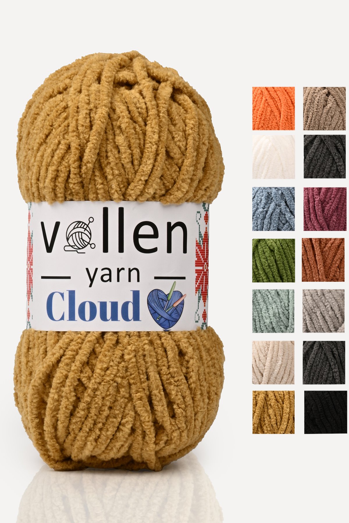 VollenYarn Cloud,kadife battaniye ipi,el örgü ipi,Tığ işi Hırka ipi,Amıgurumi oyuncak ipi