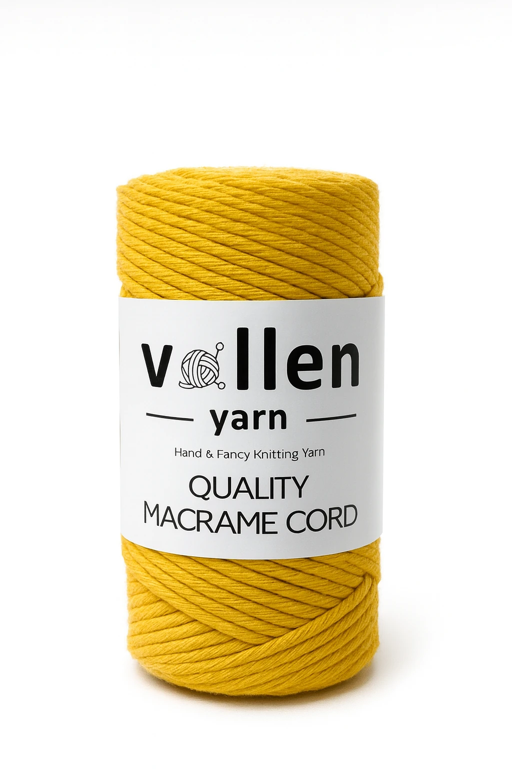 Vollen Yarn Taranan Makrome Ipi 3mm Taranabilir Pamuk Makrome Ipi Makrame Ipi 