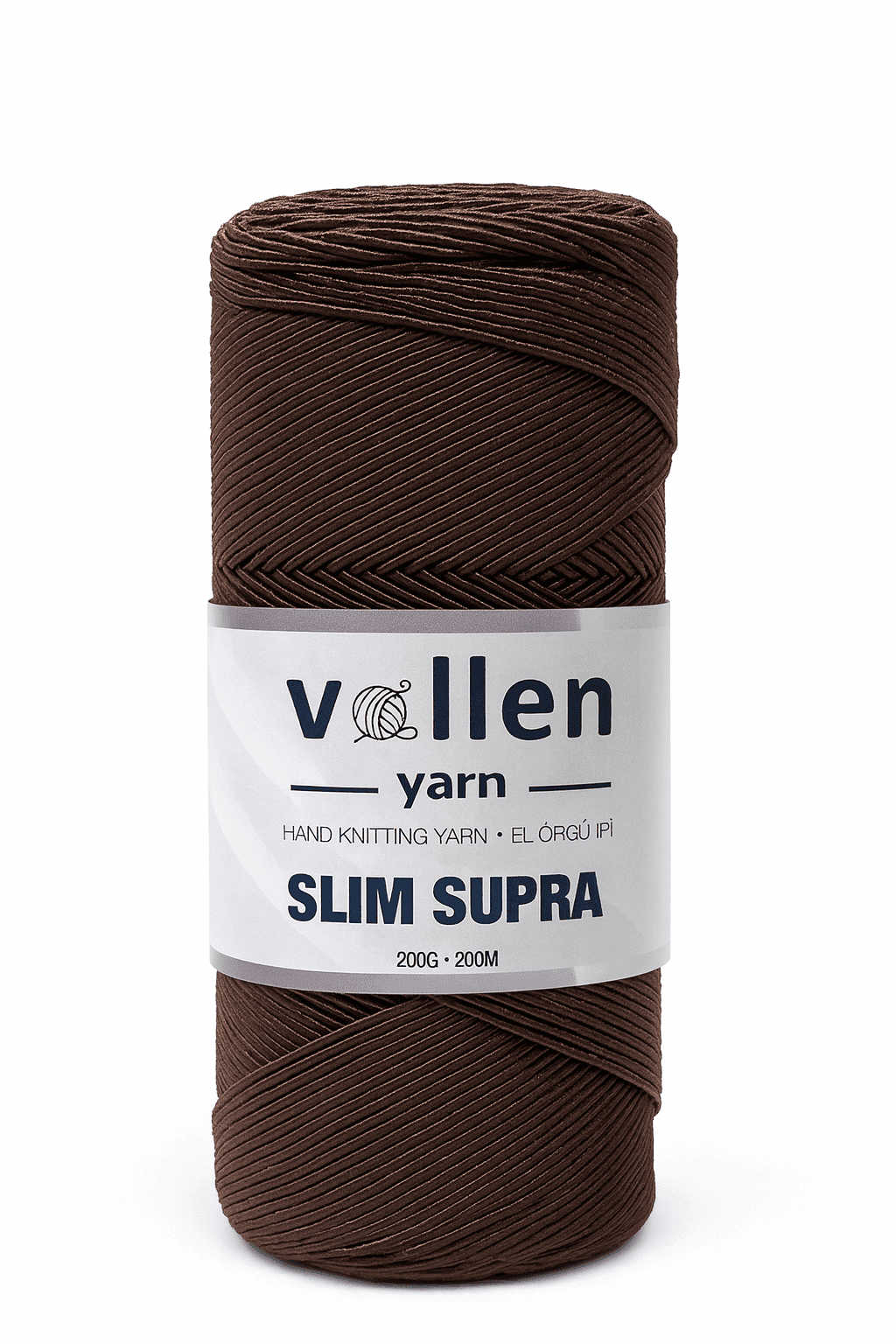 Vollen Yarn Slim Supra İpi,Mumlu İp,Pase İp,Makrome İp,200Gr/200Mt